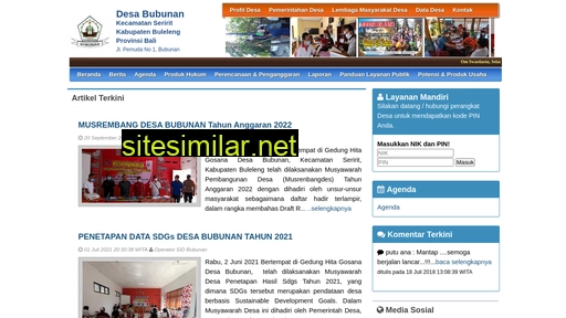 bubunan-buleleng.desa.id alternative sites