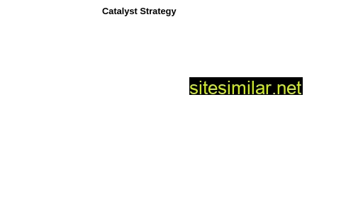 Catalystacademy similar sites