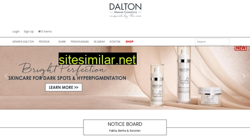 Dalton-cosmetics similar sites