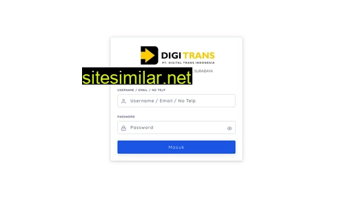 digitrans.co.id alternative sites
