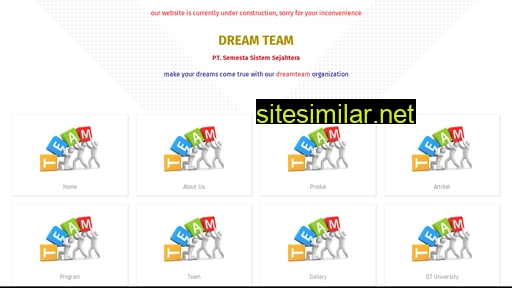 dreamteam.co.id alternative sites