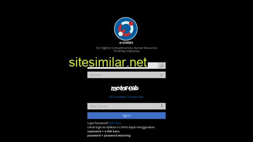 E-chain similar sites