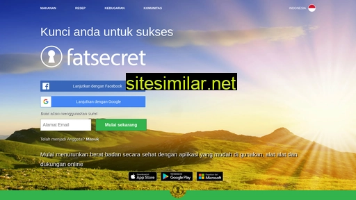 fatsecret.co.id alternative sites
