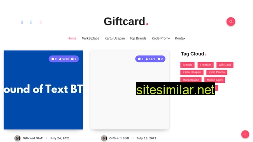 giftcard.co.id alternative sites