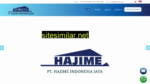hajime-indonesia.co.id alternative sites