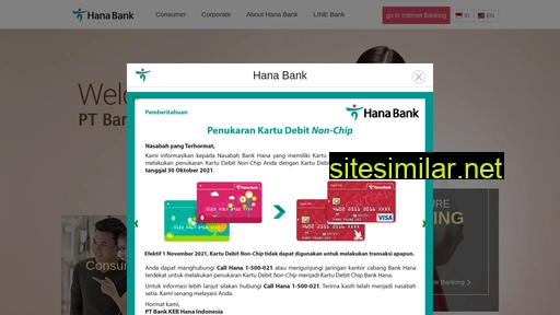 Hanabank similar sites