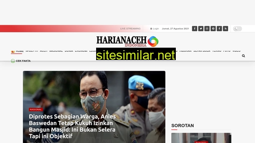 harianaceh.co.id alternative sites