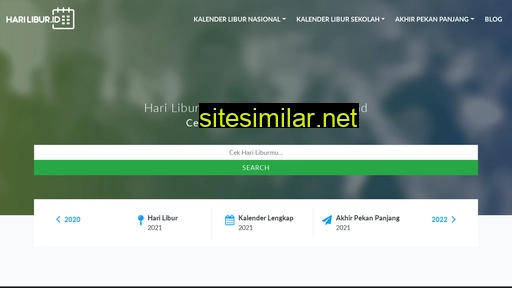 harilibur.id alternative sites