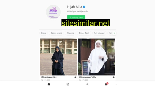 hijabalila.co.id alternative sites