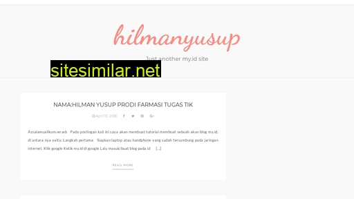 hilmanyusup.my.id alternative sites