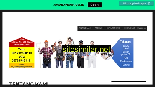 Jasabangun similar sites