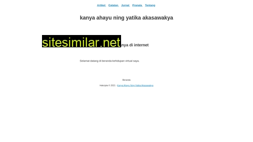 kanya.my.id alternative sites