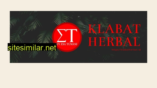 klabatherbal.id alternative sites