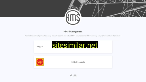 kmsmanagement.id alternative sites