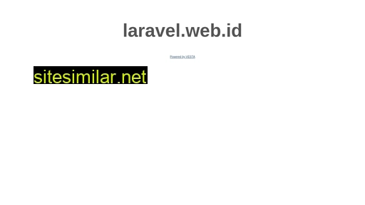 laravel.web.id alternative sites