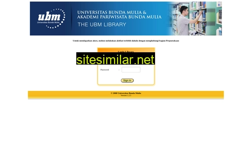 library.ubm.ac.id alternative sites