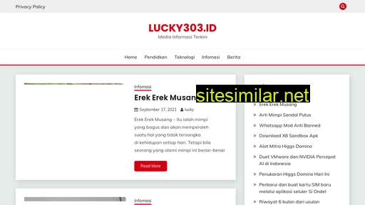 lucky303.id alternative sites