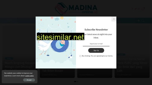 madinaonline.id alternative sites