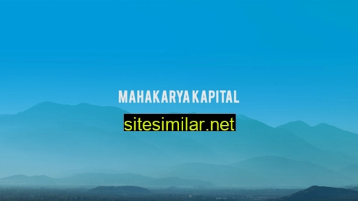 mahakaryakapital.co.id alternative sites