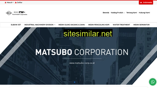 Matsubo-corp similar sites