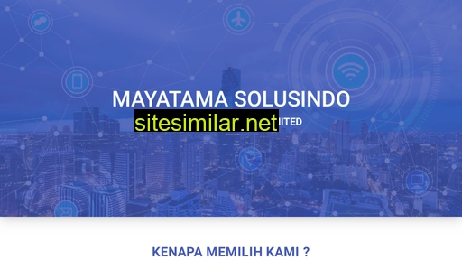 mayatama.id alternative sites