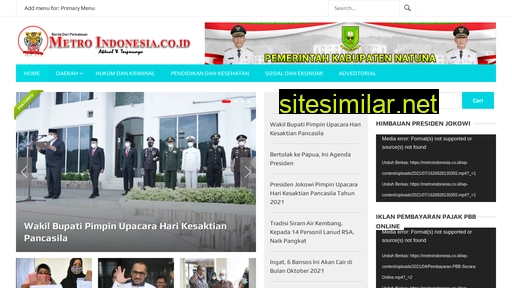 metroindonesia.co.id alternative sites