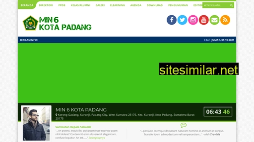 min6padang.sch.id alternative sites