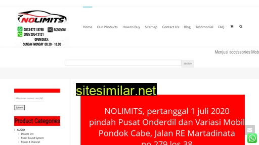 nolimits.id alternative sites