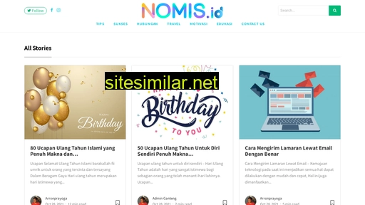 nomis.id alternative sites