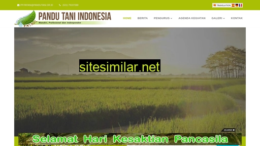 pandutani.or.id alternative sites