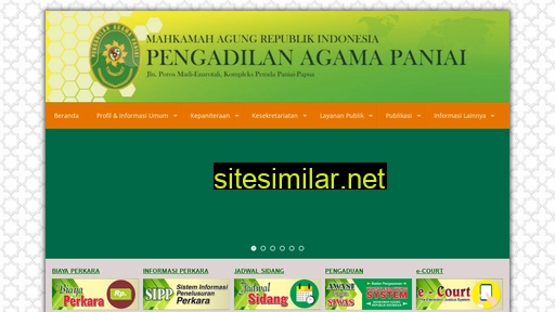 pa-paniai.go.id alternative sites