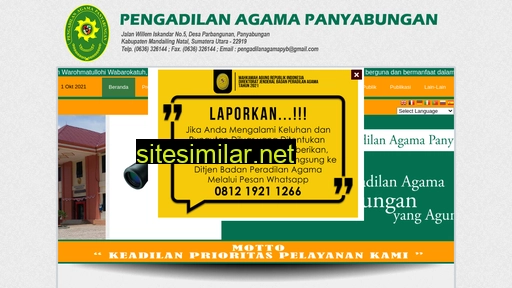 pa-panyabungan.go.id alternative sites