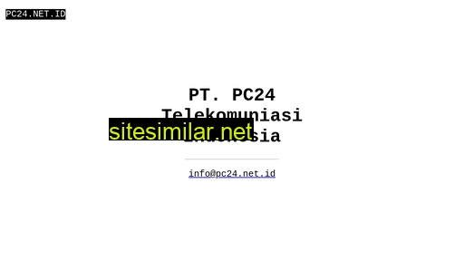 pc24.net.id alternative sites