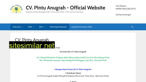 pintuanugrah.co.id alternative sites