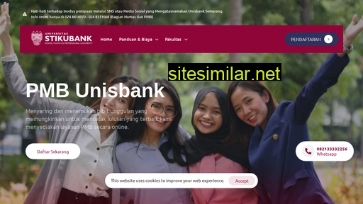 Unisbank similar sites