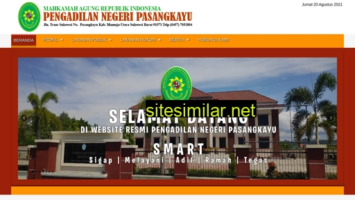 pn-pasangkayu.go.id alternative sites