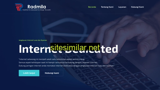 radmila.net.id alternative sites