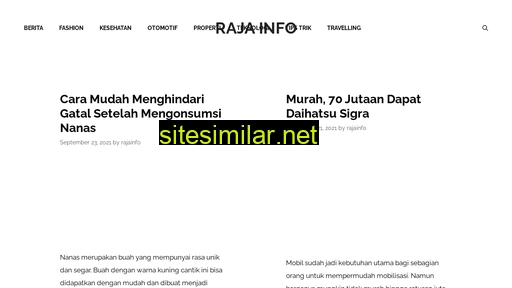 rajainfo.id alternative sites