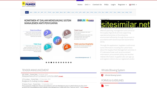 scm.indonesiapower.co.id alternative sites