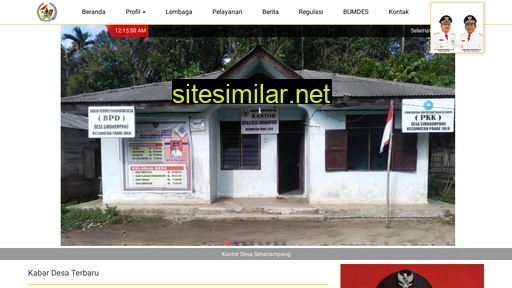 simanampang-tapanuliutara.desa.id alternative sites