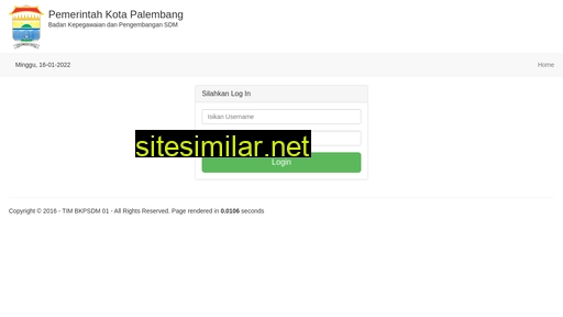 sipd.palembang.go.id alternative sites