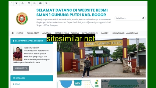 Sman1gunungputri similar sites