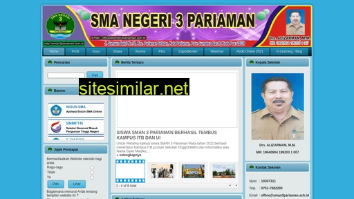sman3pariaman.sch.id alternative sites