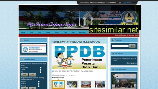 smpn1banjarbaru.sch.id alternative sites