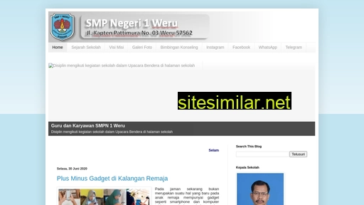 smpn1weru.sch.id alternative sites