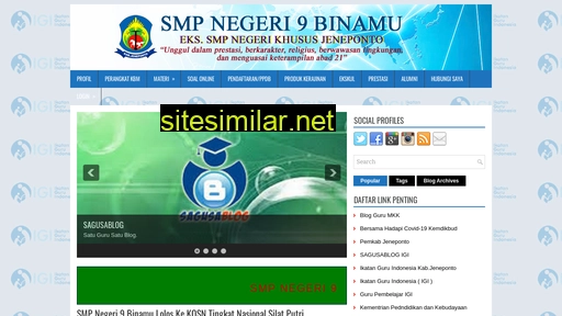 smpn9binamujeneponto.sch.id alternative sites