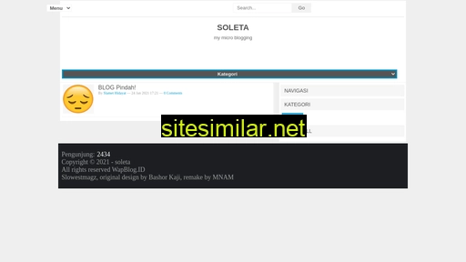 soleta.wblog.id alternative sites