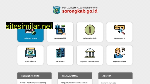 sorongkab.go.id alternative sites