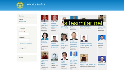 Staff similar sites