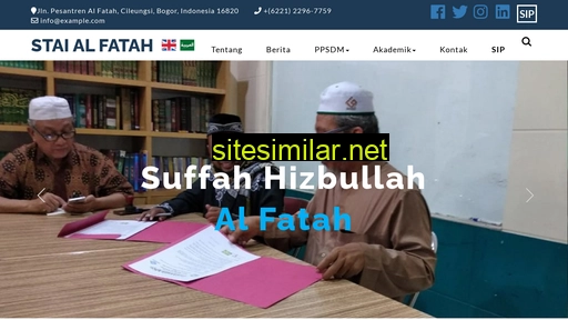 stai-alfatah.ac.id alternative sites